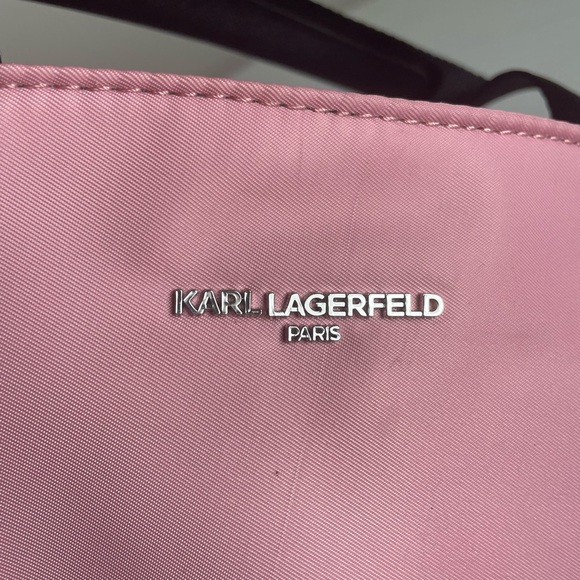 Karl Lagerfeld Handbag Nylon Crossbody Bag - Picture 2 of 8